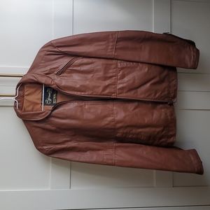 Vintage Sears Leather Jacket, Women's size 40